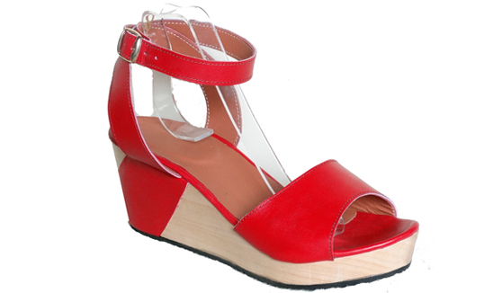 Amy Red – OMES FOOTWEAR