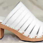 Slippers Mules Clog Sandal Wood Heel