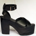 High heel clog Vegan sandals platform sandals