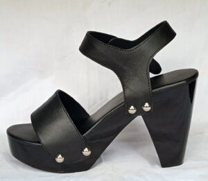 Women's Mule All Black Custom Made Clogs
