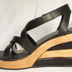 stacked clogs soles woman shoes wedge assembled heel parts