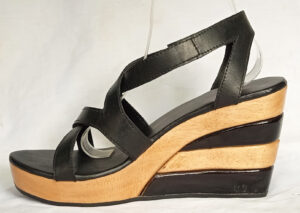 stacked clogs soles woman shoes wedge assembled heel parts