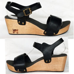 wedge clog, wooden swedish clogs modern design, big size, big feet, man sizes custom shoe design sustainable