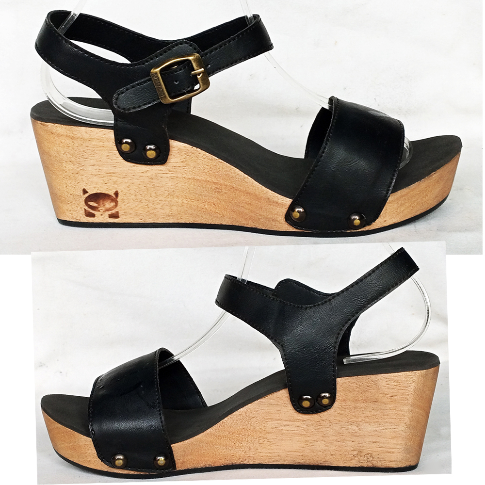 wedge clog, wooden swedish clogs modern design, big size, big feet, man sizes custom shoe design sustainable