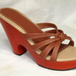custom design clog model merisier stained wood