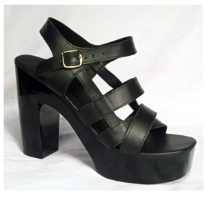 clog all black swedish clog wooden heel wide width