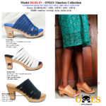 Berlin clog custom made wooden clog modern design