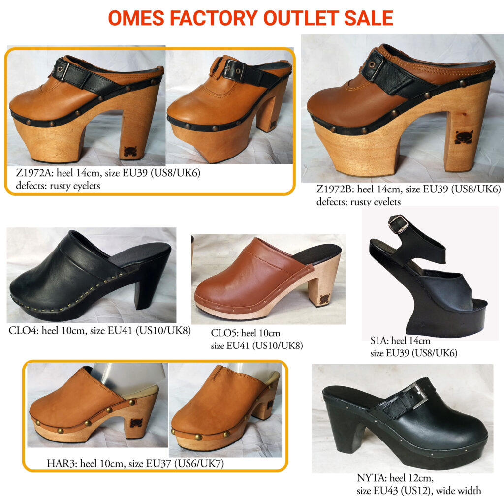part 2 - factory clearance outlet clogs Houten Klomp