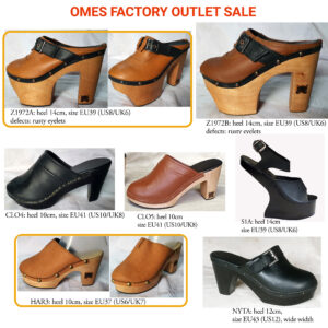 part 2 - factory clearance outlet clogs Houten Klomp