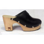 black clog unisex shoes