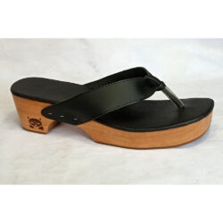 japanese african clogs unisex men women sandal wood