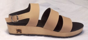 wedge wooden heel with tyres tires outsole