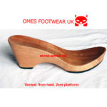 wooden sole heel wedge for clogmaking shoemakers
