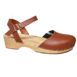 swedish clog low heel orthopedic footbed
